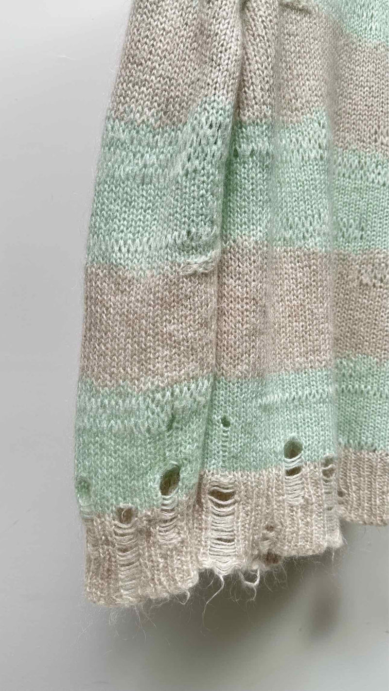Acne Studios Distressed Oversized Mohair Sweater