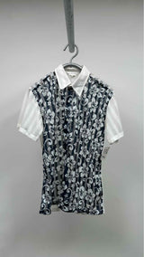 Comme Des Garçons Shirt S/S Floral Mesh Shirt