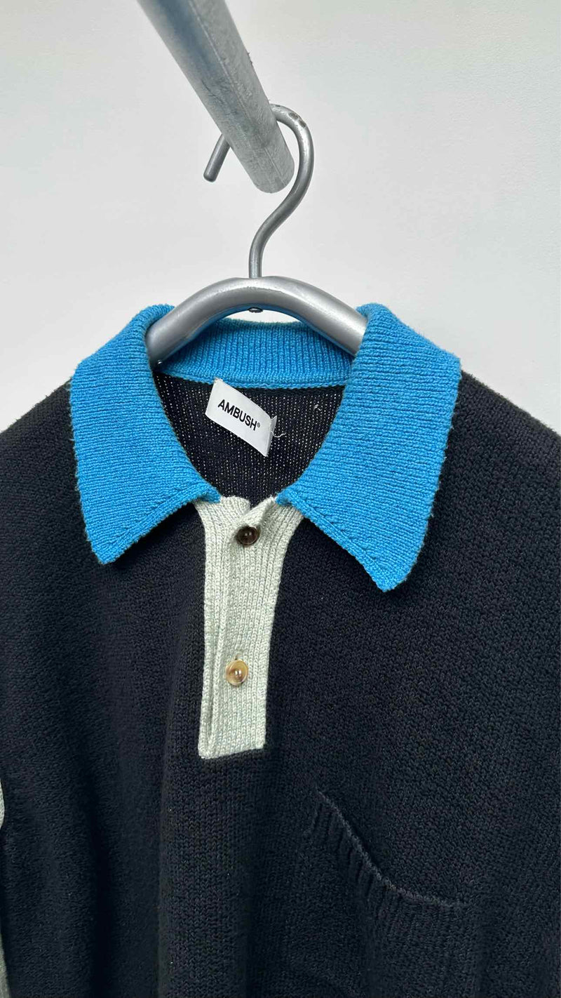 AMBUSH S/S Knit Polo Shirt