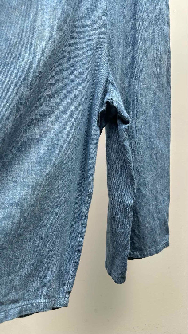 Junya Watanabe Denim Drop-crotch Cropped Easy Denim Pants