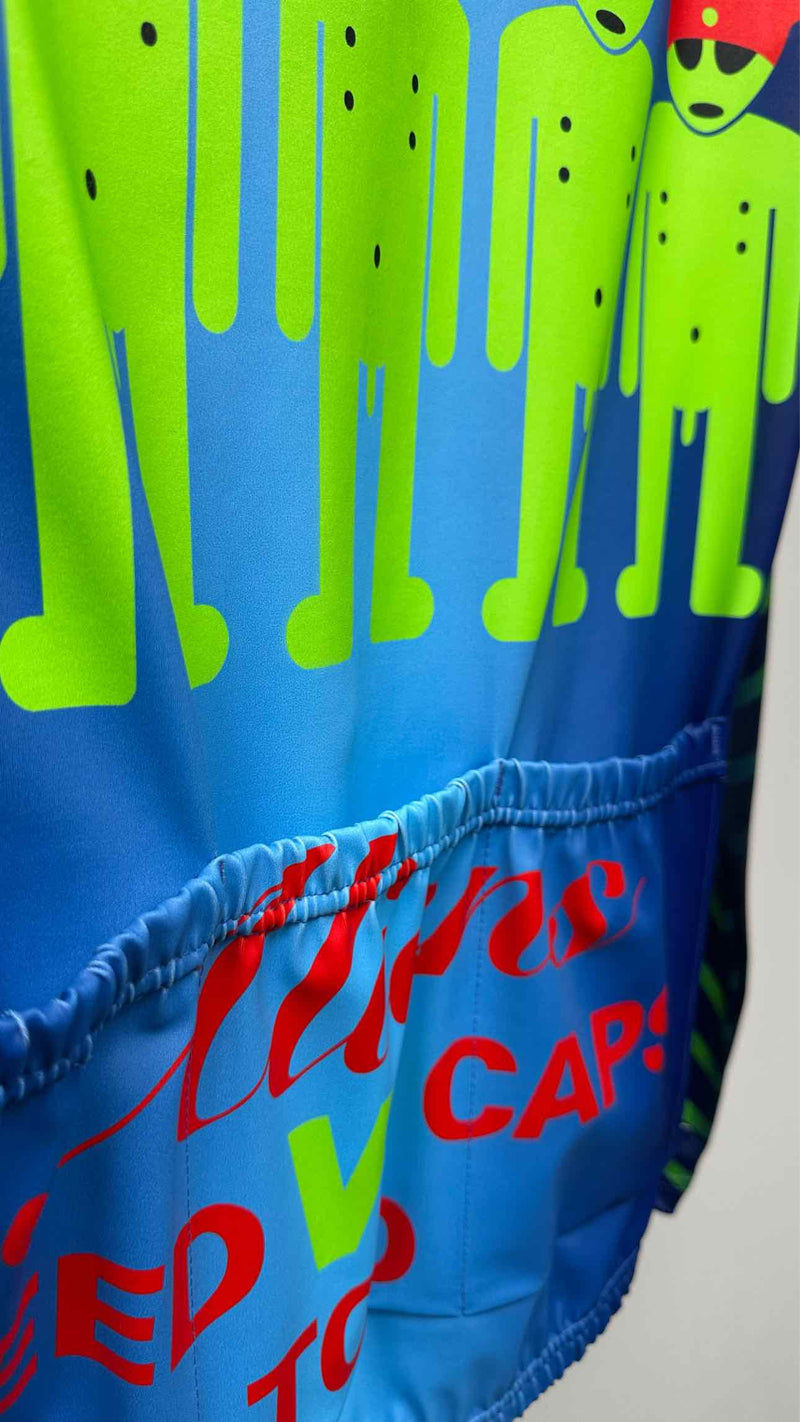 Walter Van Beirendonck L/S Printed Biker Top