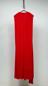 CELINE N/S Cape-Back Maxi Dress