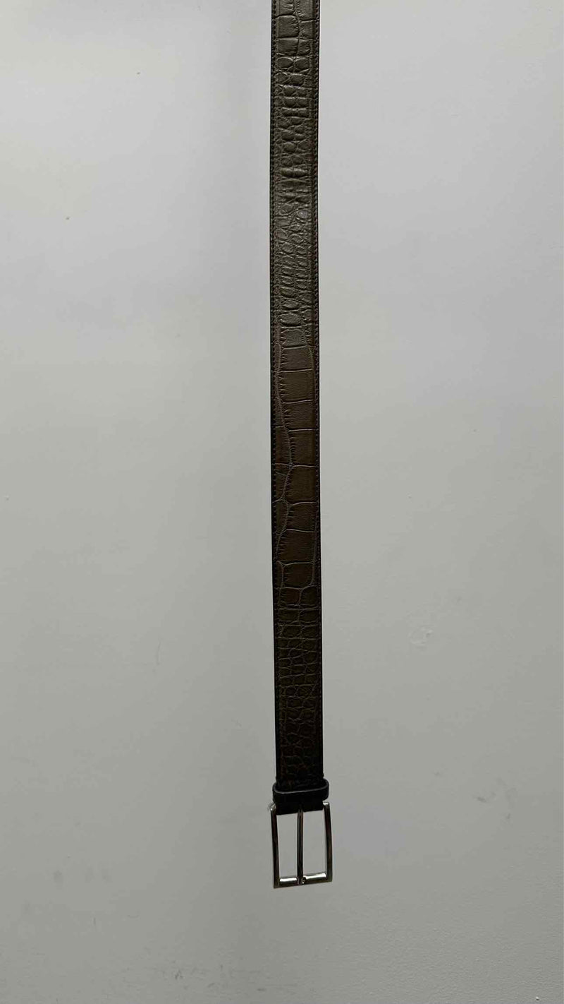 PRADA Crocodile Leather Belt