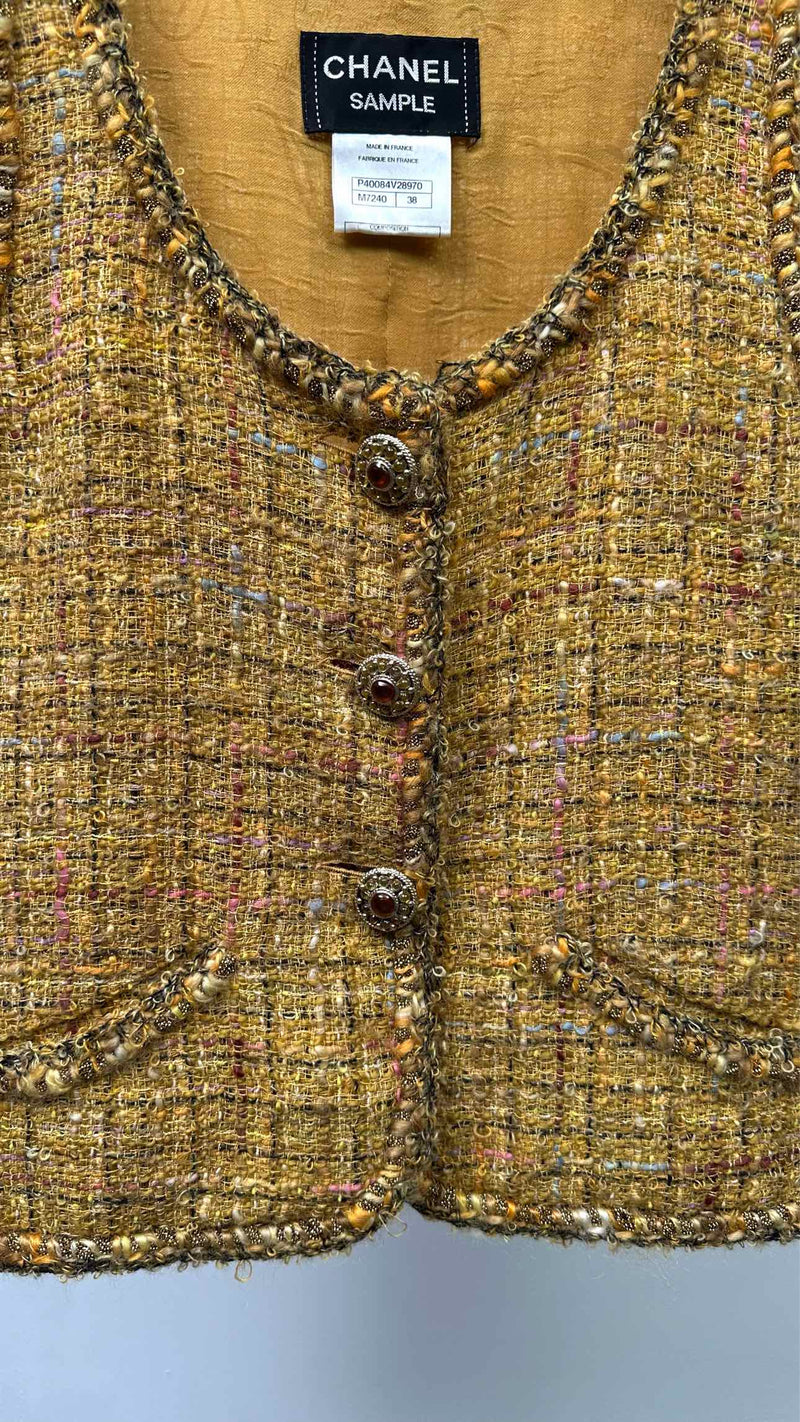 Chanel Tweed Vest