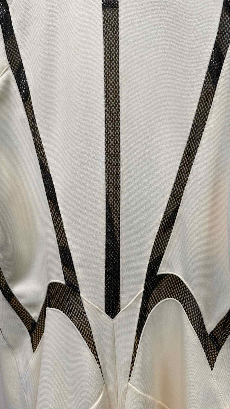 Junya Watanabe L/S Mesh Panel Dress