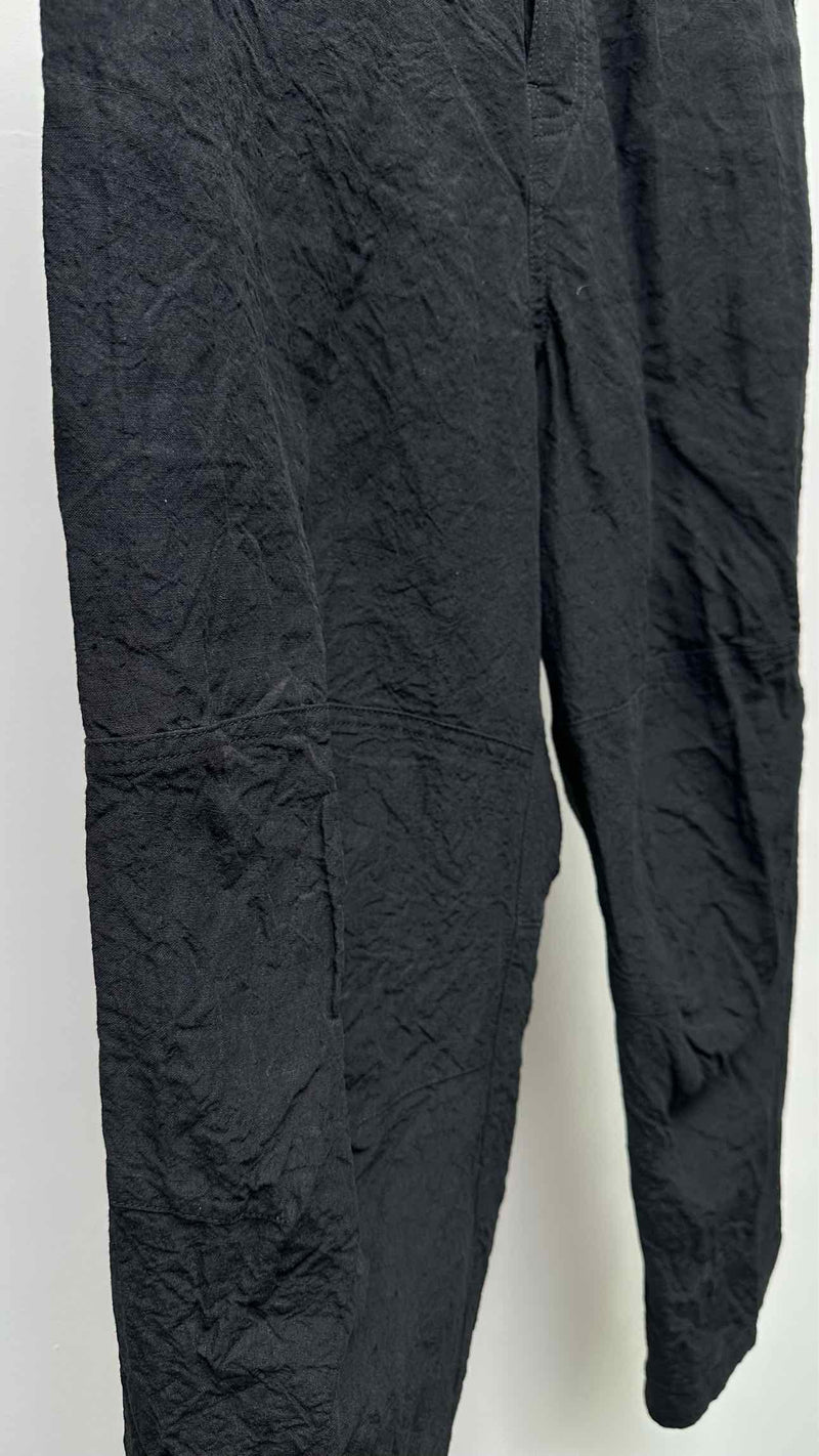 Forme D'expression Oversized Cropped Linen Pants