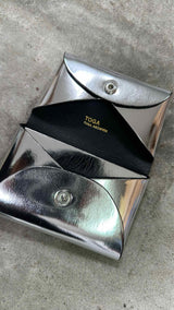 Toga Archives Silver Leather Wallet