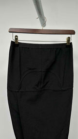 Rick Owens Back-slit Long Skirt