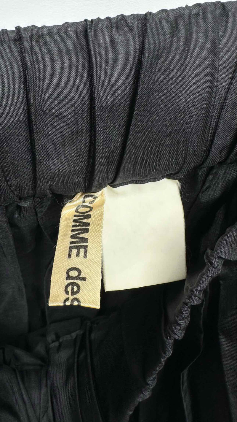 Comme Des Garcons Draped Long Easy Skirt