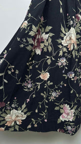 By Walid Floral Long Easy Skirt