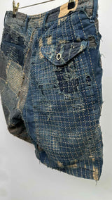 Kapital Boro Denim Shorts