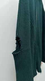 MM6 Distressed Rib Drivers Sweater
