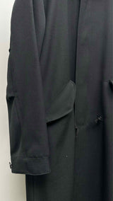 Yohji Yamamoto Pour Homme Wool Gabadine Hooded Mods Coat