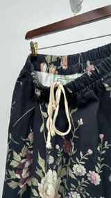 By Walid Floral Long Easy Skirt