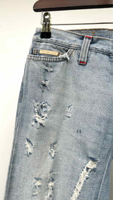 Dolce & Gabbana X DC Comics Distressed Badman Patch Jeans