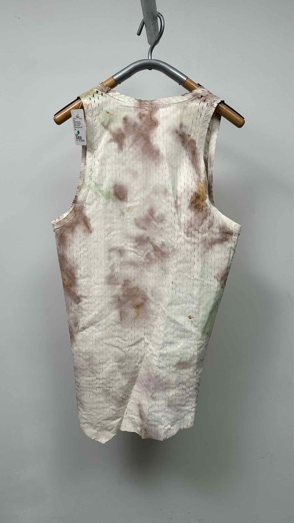 Carol Christian Poell Perforated-leather Object-dye Vest