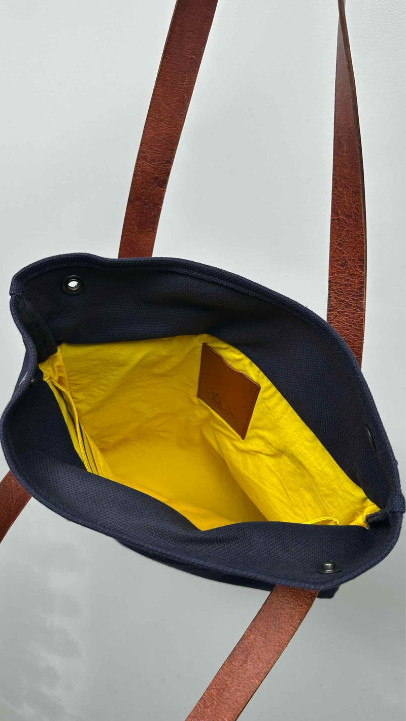 Y's Multi Pockets Canvas Tote bag