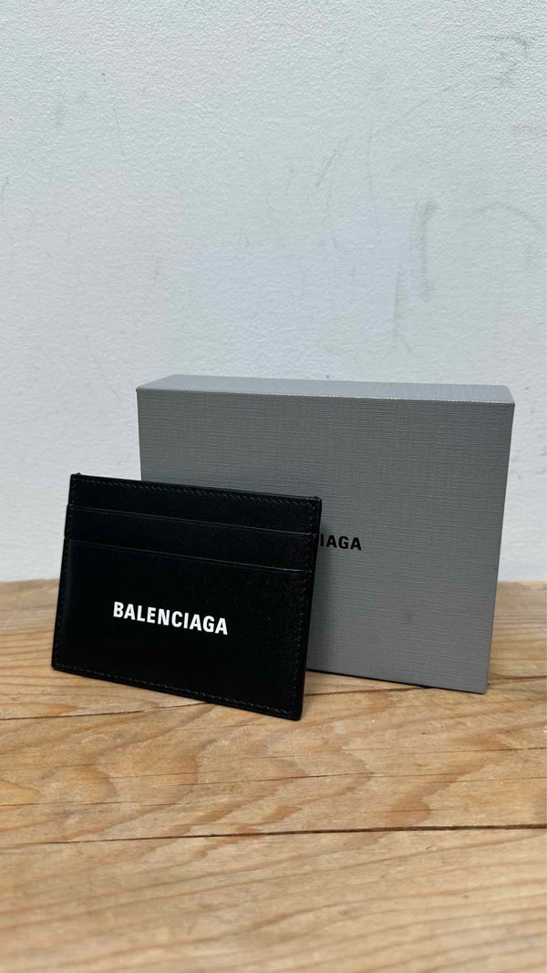 Balenciaga Logo Card Case
