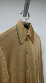 Acne Studios Glitter Long Knit Shirt
