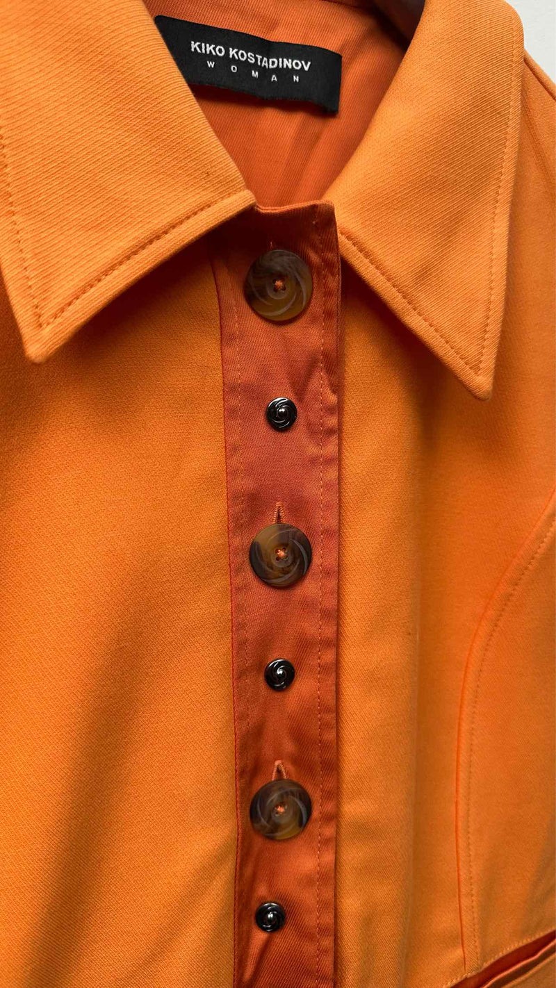 Kiko Kostadinov L/S Cross-button Jacket