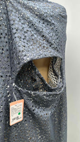 Andre Walker For Dover Street Market Reversible Lace Knit Wrap Cardigan