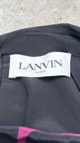 Lanvin X DC Comics Printed Docking Silk Shirt