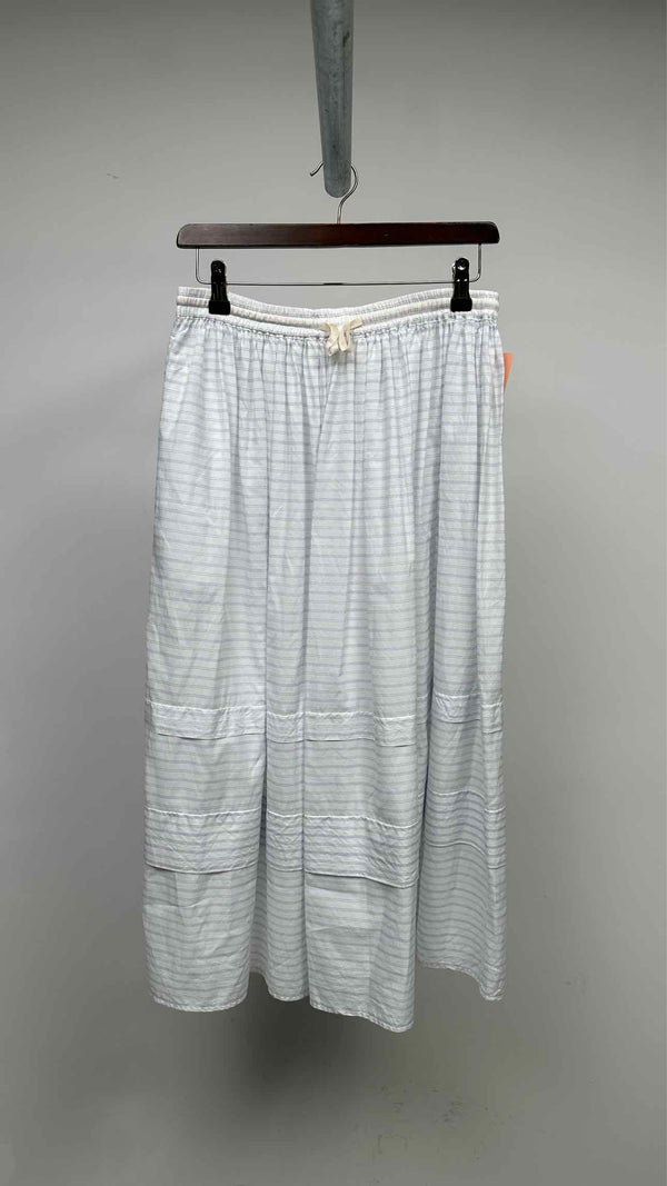 Wright + Doyle Border Wide Easy Long Skirt