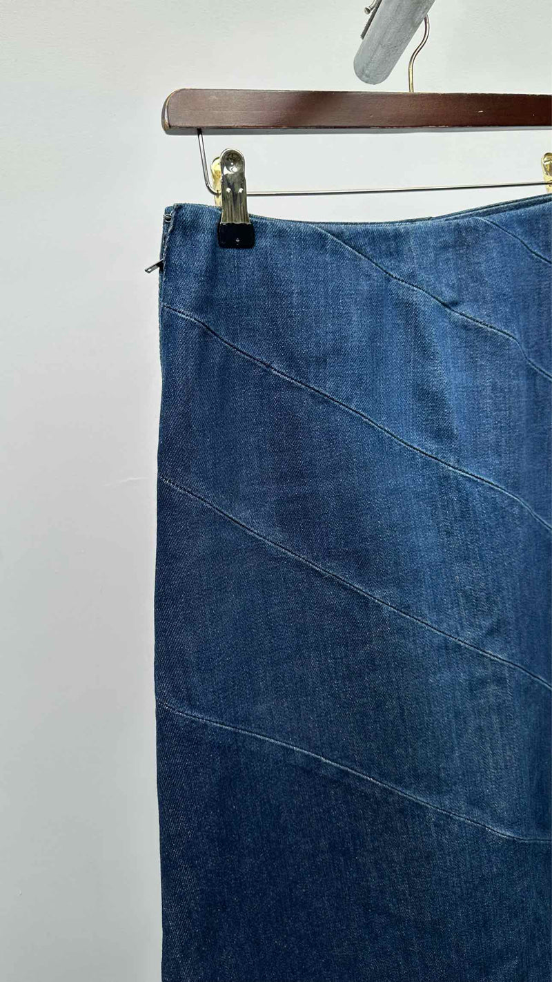 Junya Watanabe Twist-Seam Denim Skirt