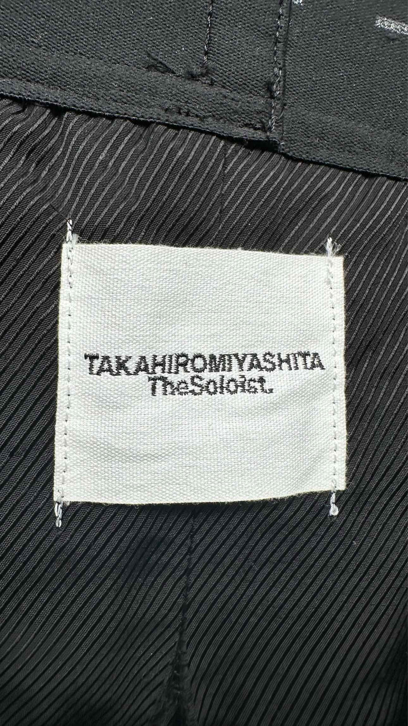 Takahiromiyashita The Soloist X Disney Mickey Mouse Side-Taped Pleated Skirt