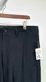 Yohji Yamamoto Pour Homme Cropped Wide Easy Pants