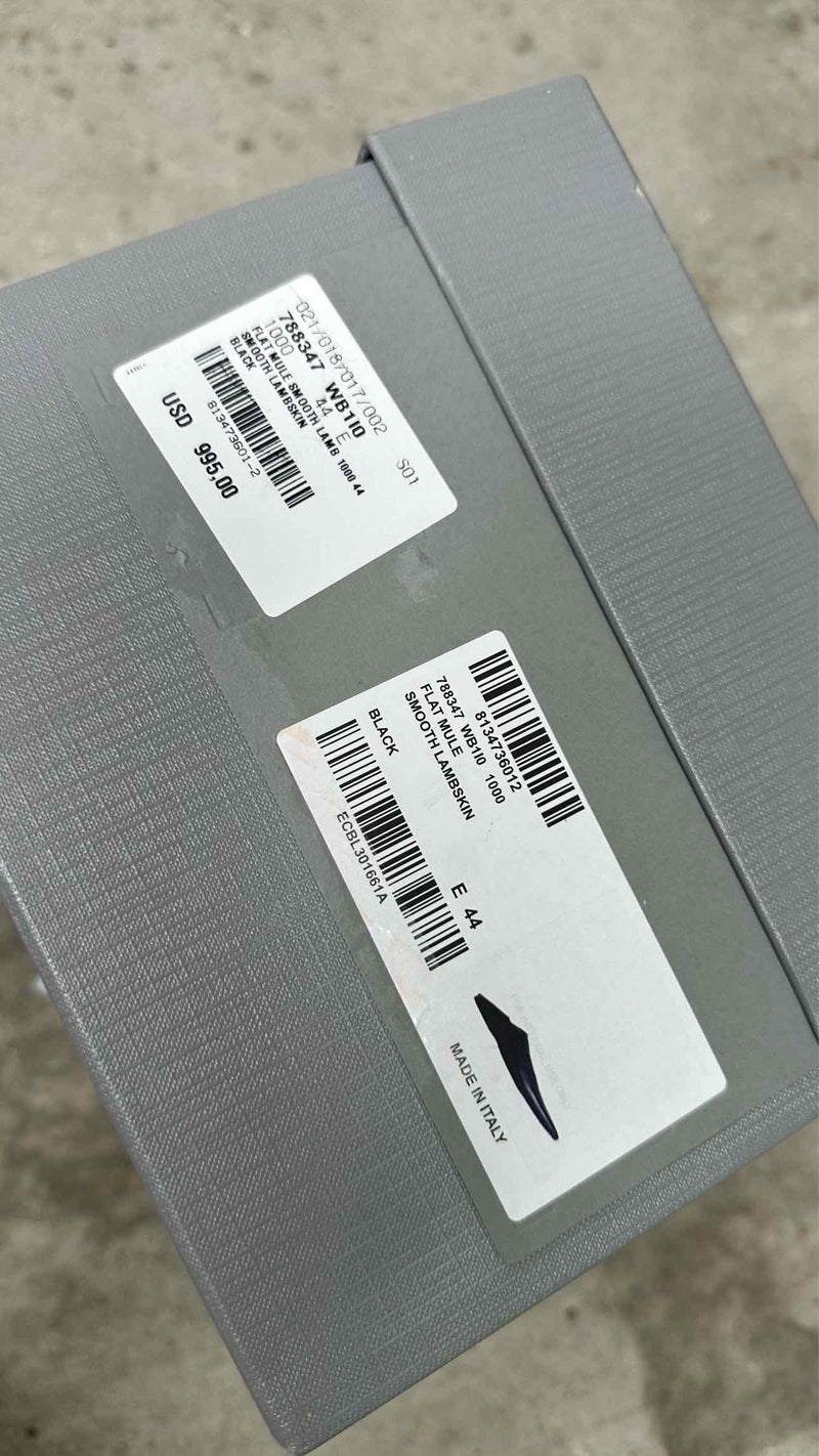 Balenciaga Smooth Lambskin Flat Mules