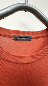 Issey Miyake Men S/S Drop-shoulder Knit Top