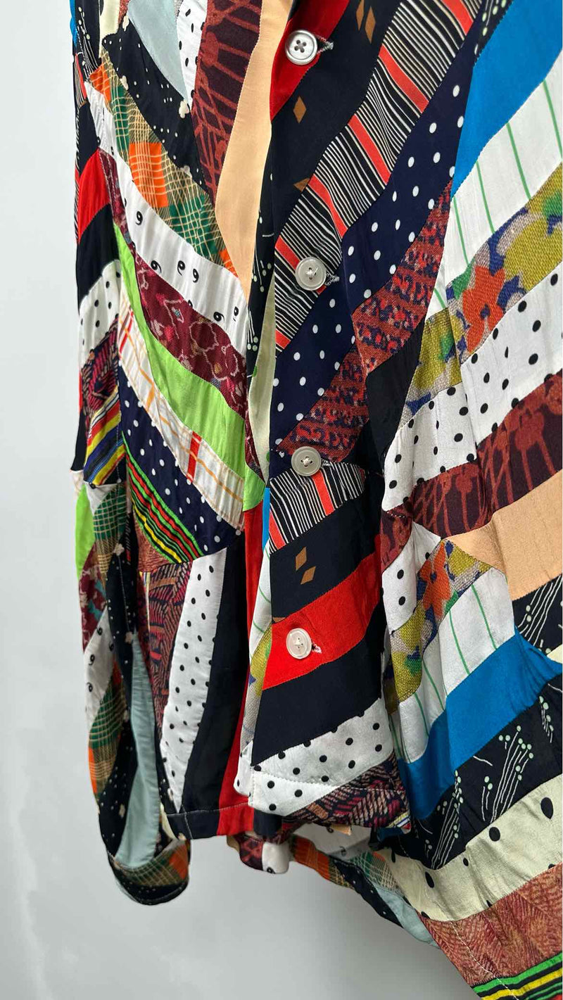 Bode Patchwork Woven Shirt