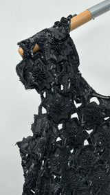 Yohji Yamamoto N/S Beaded Silk Dress
