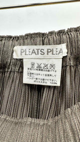 Pleats Please Drop-crotch Pleayed Croped Easy Pants