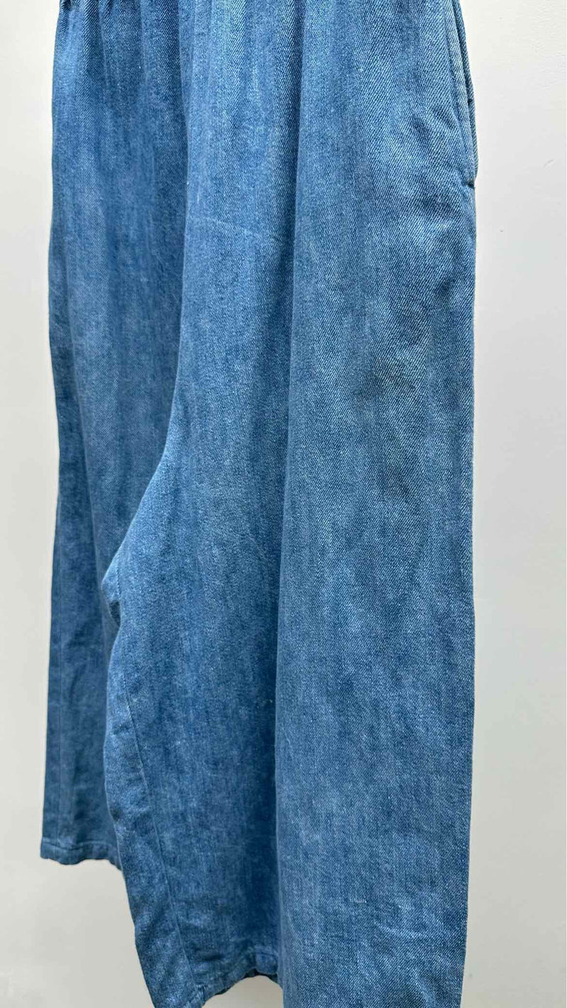 Junya Watanabe Denim Drop-crotch Cropped Easy Denim Pants
