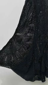 Jean Paul Gaultier Crochet-knit Skirt