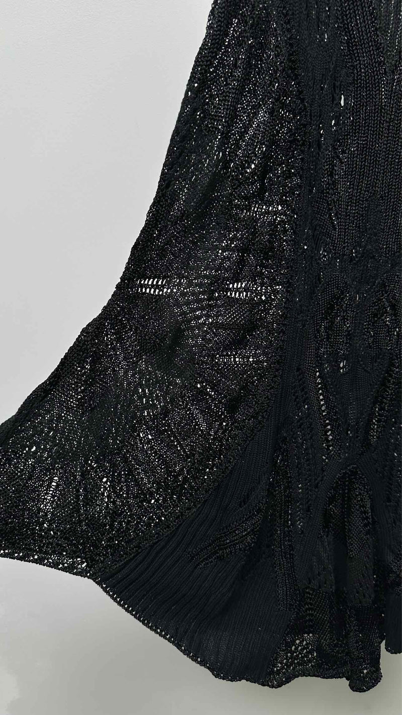 Jean Paul Gaultier Crochet-knit Skirt