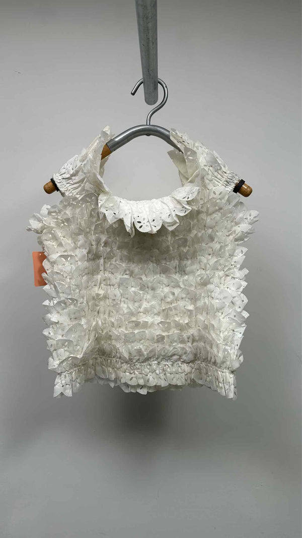 Issey Miyake N/S EyeLet Tiered Top