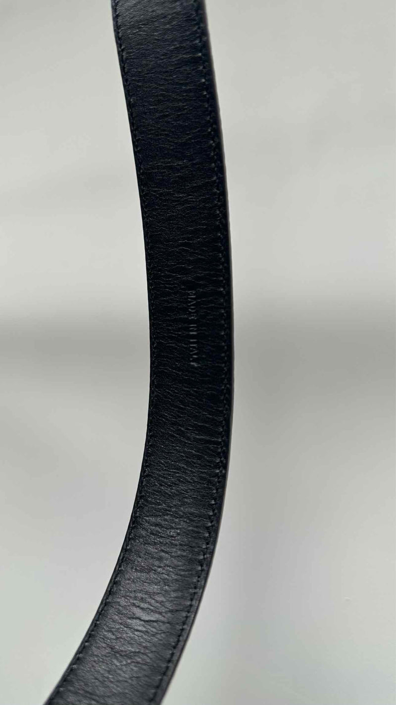 PRADA Crocodile Leather Belt