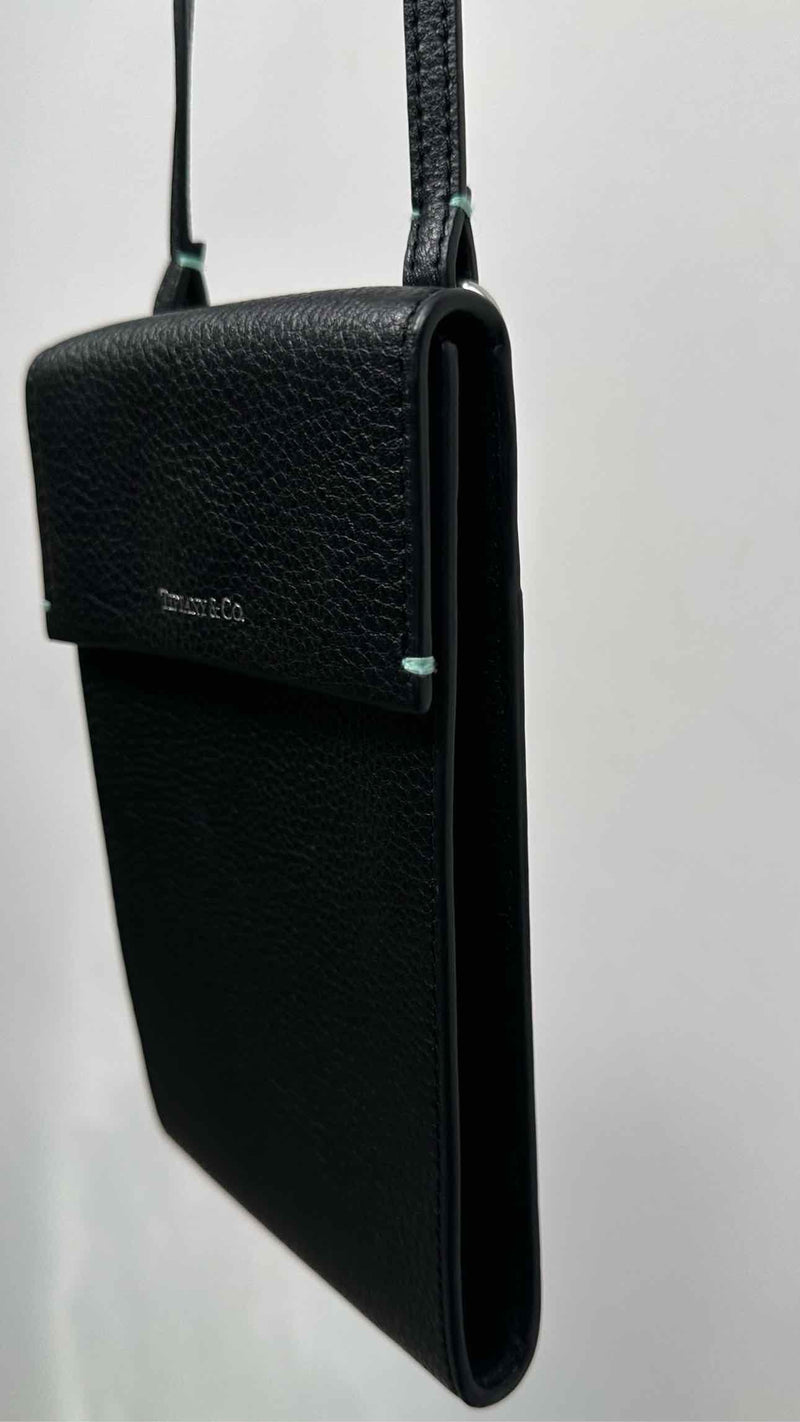 Tiffany&Co. Logo Leather Phone Case
