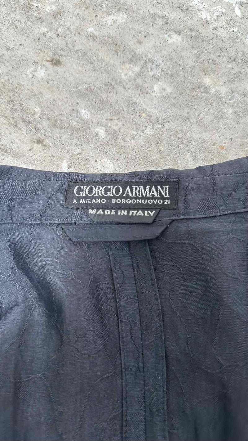 Giorgio Armani Double-Breast Jacquard Jacket