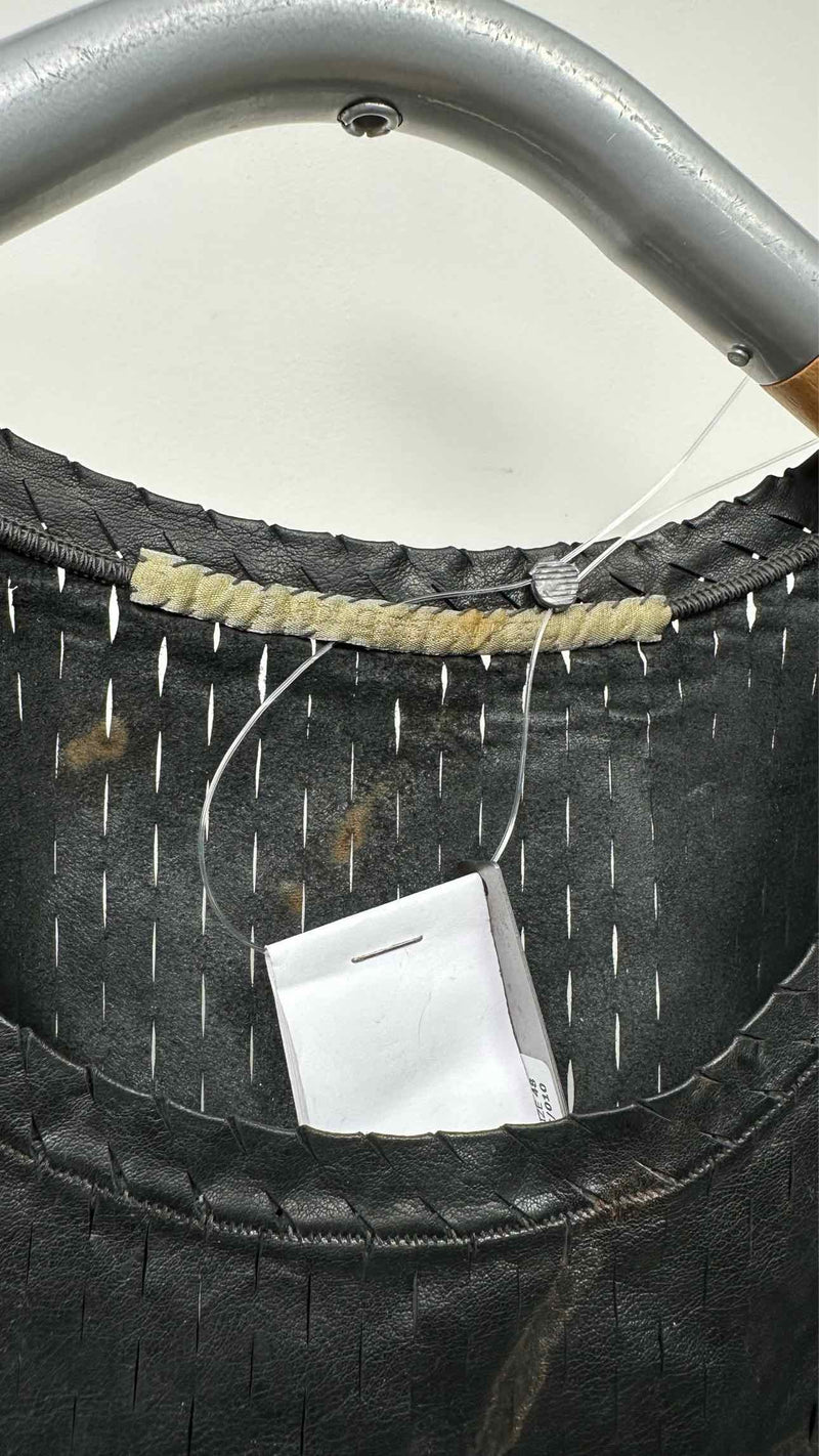 Carol Christian Poell Perforated-leather Object-dye Vest