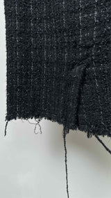Junya Watanabe MAN Tweed Row-end Pleated Skirt