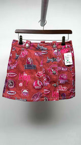 Kiko Kostadinov X Hysteric Glamour Multi-Logo Skirt Jeans