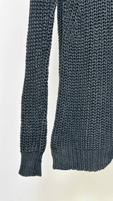 Rick Owens Oversized Loose-Knit Sweater