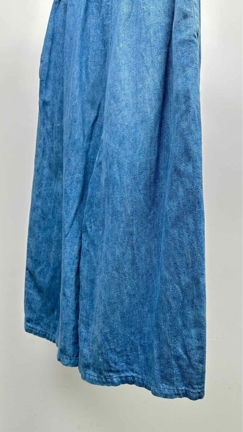 Junya Watanabe Denim Drop-crotch Cropped Easy Denim Pants