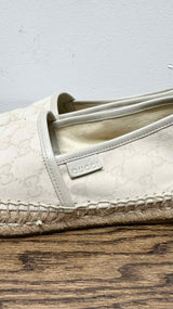 Gucci GG Cavas Espandrilles Slip-on