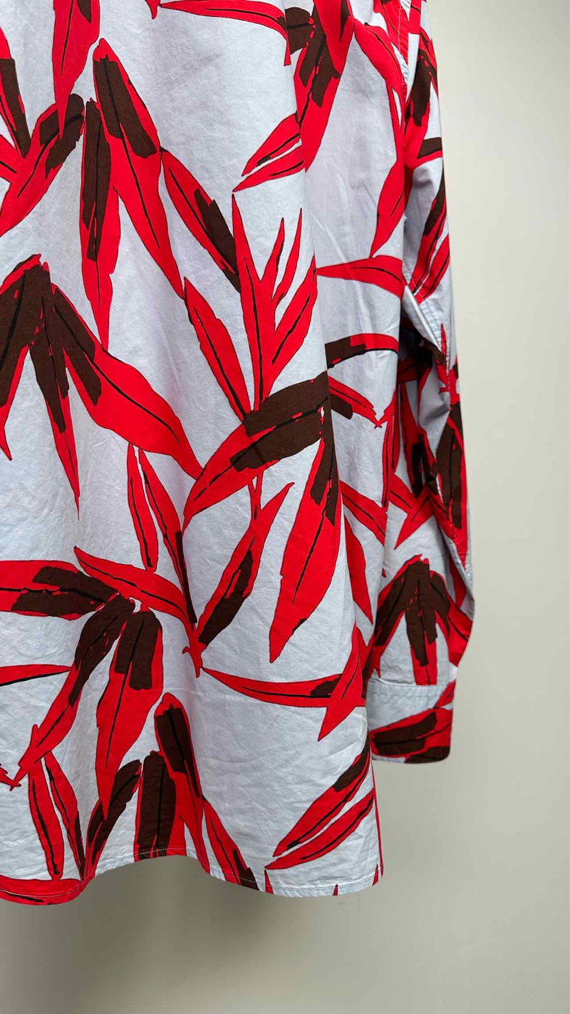 Marni Leaf Printed Shirt