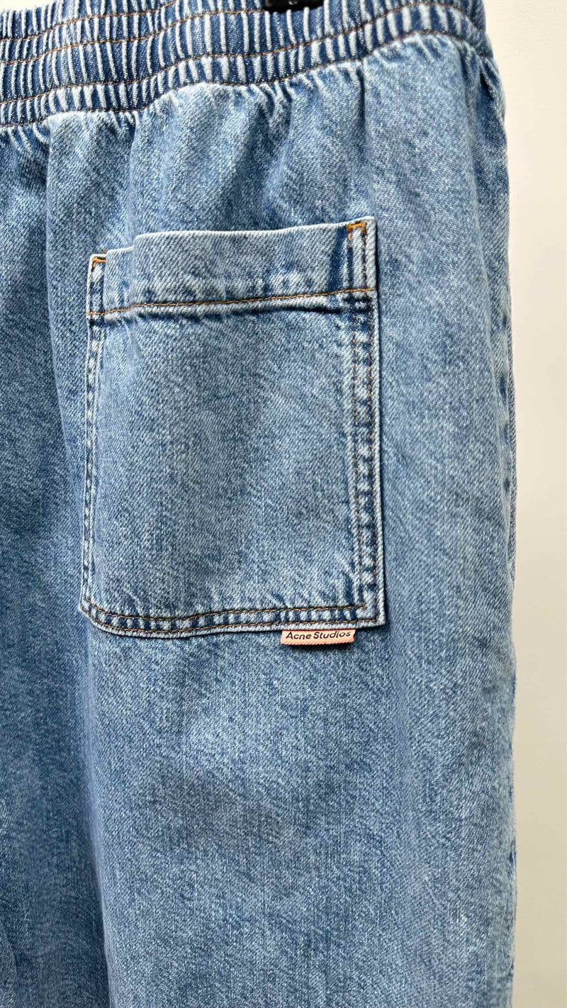 Acne Studios Wide Easy Denim Shorts
